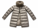 Herno Fox Fur Trim Down Puffer Jacket – Size IT 36 UK 4 US 0 ladies