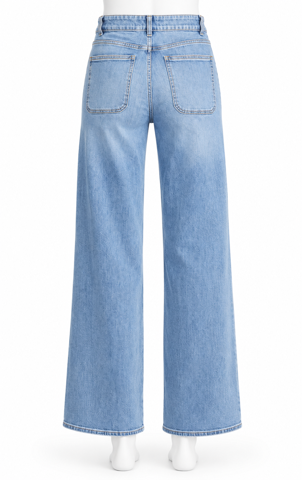 FRAME Modern Pocket High-Waisted Wide-Leg Jeans – Carpenter Wash ladies