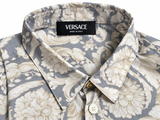Versace Boys Baroque Floral Long-Sleeve Shirt – Size 10Y / 140 cm children