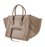 Céline Celine Medium Phantom Luggage Taupe Bag Handbag Ladies