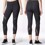 Michi Hydra Crop Black Leggings size XS/P ladies