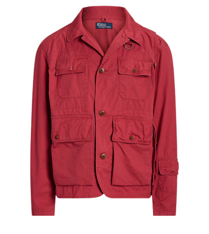 Polo Ralph Lauren Men's Red Key West Paxton Twill Wading Jacket Size M medium men
