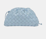 Bottega Veneta Nappa Intrecciato The Mini Pouch Swimming Pool Blue Bag Handbag Ladies