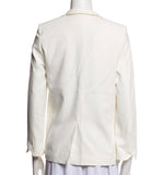 Zadig & Voltaire Volly Crepe Jacket Fitted Blazer Size F 38 UK 10 US 6 ladies