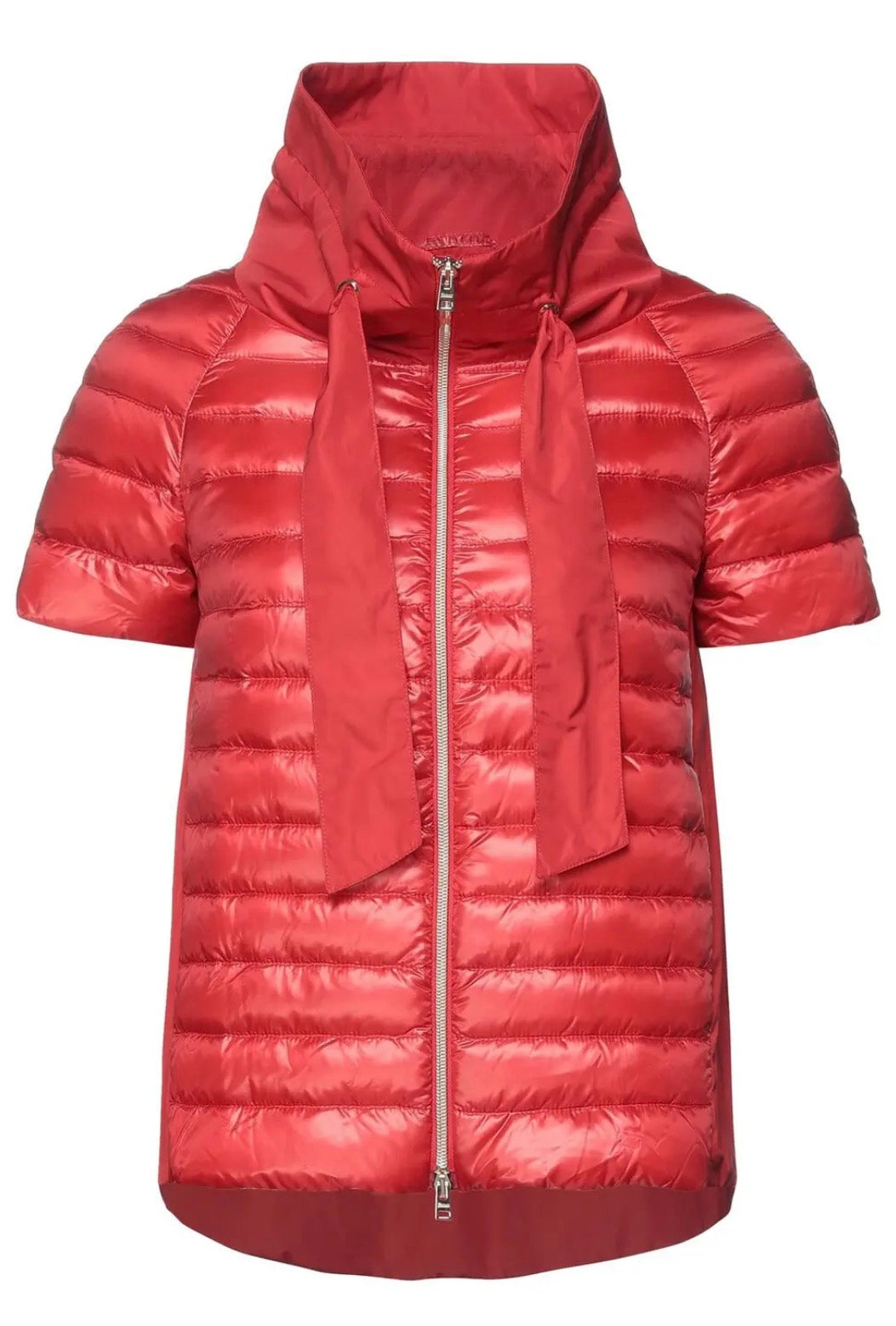 HERNO Short sleeve puffer down feathers jacket SIZE I 40 UK 8 US 4 LADIES