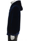 Tom Ford Navy Blue Velvet hoodie jacket size M medium men