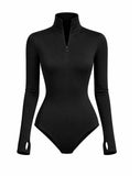 Wolford Black Halter Body Suit Top in Black size S small ladies