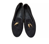 Giuseppe Zanotti Suede Loafers Flat Shoes  Size 40 UK 7 US 10 ladies