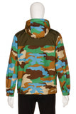 Moncler Unisex Camouflage Hooded Jacket Kounde Size 2 men