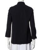 Herno Waterproof Black Blazer Jacket Size I 40 UK 8 US 4 ladies