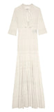 Zadig&Voltaire Memphis pointelle-knit maxi dress Size M medium ladies