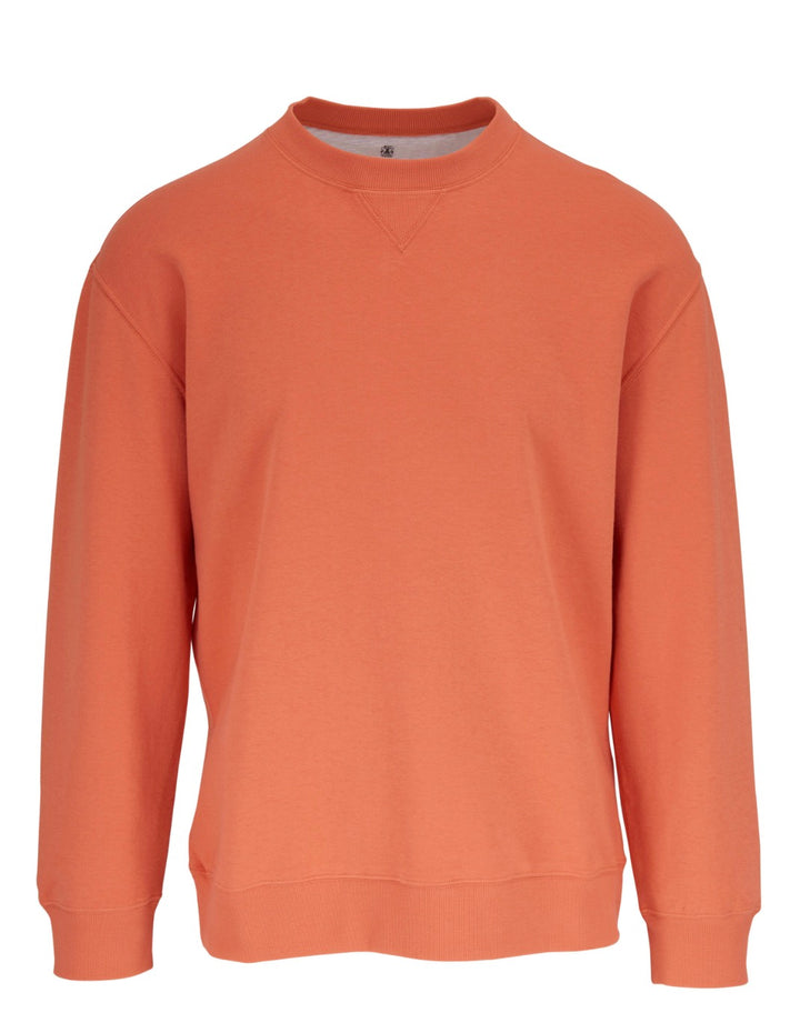 BRUNELLO CUCINELLI
Orange Cotton Jumper Sweater size 50 men