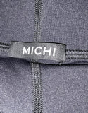 Michi Hydra Crop Black Leggings size XS/P ladies