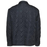 Dior Navy Blue Cannage Quilt Nylon Blend Oversized Light Jacket Size 50 men