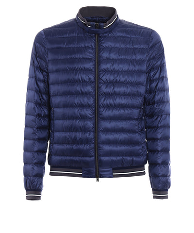 Herno Lightweight dawn feathers blue down bomber jacket Size 52 men