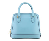 GUCCI Boarded Plutone Calfskin Small Horsebit 1955 Top Handle Bag in Blue Ladies