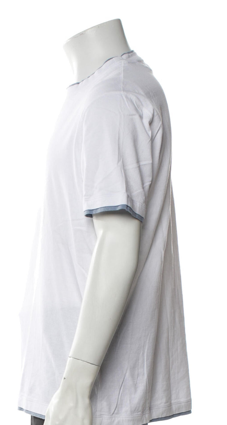 Brunello Cucinelli T-Shirt in White Men