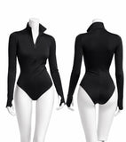 Wolford Black Halter Body Suit Top in Black size S small ladies