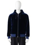 Tom Ford Navy Blue Velvet hoodie jacket size M medium men