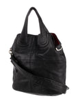 Givenchy Lambskin Leather North South Nightingale Black Bag Handbag ladies