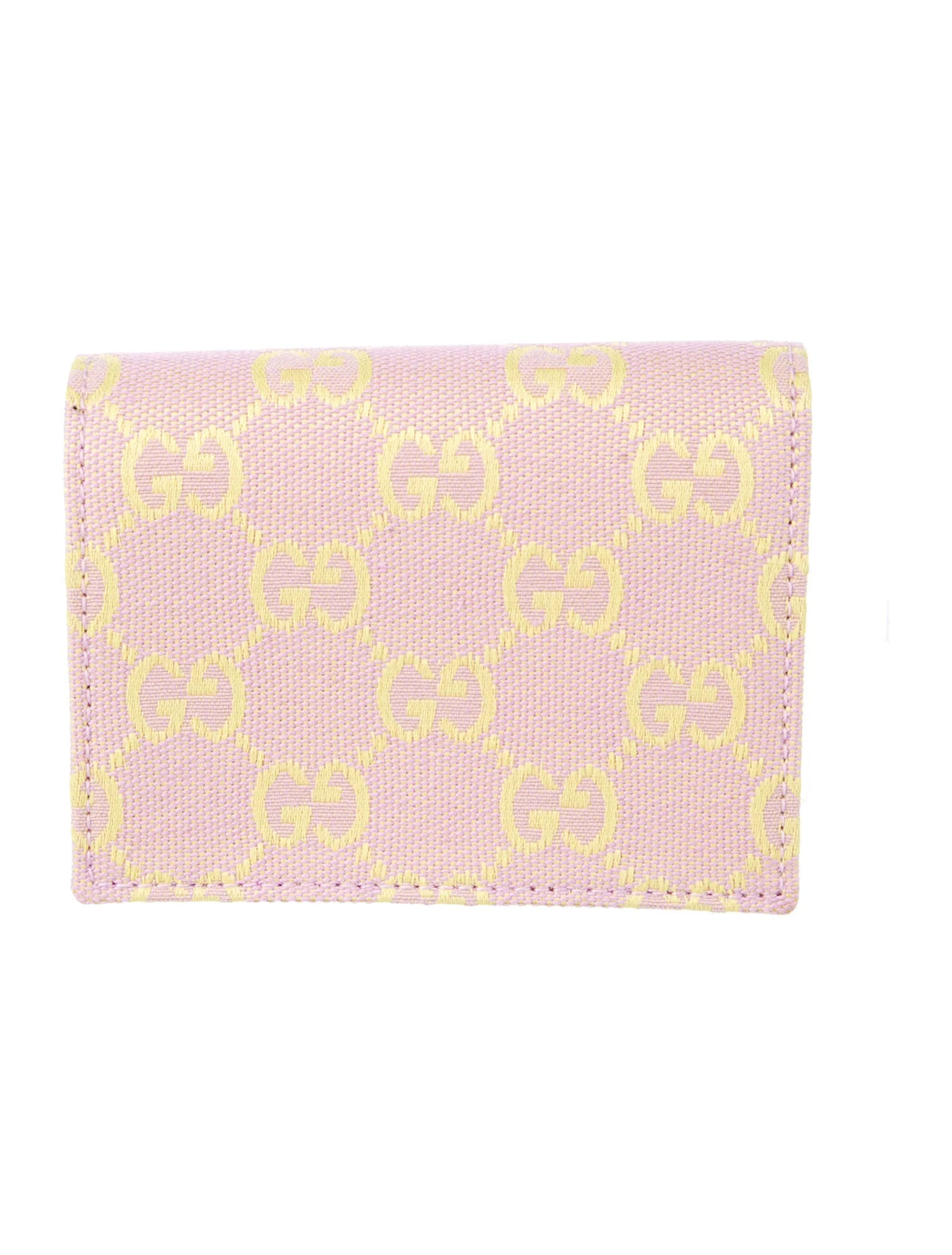 Gucci GG Marmont bi-color pink wallet ladies