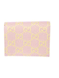 Gucci GG Marmont bi-color pink wallet ladies