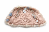 Max & Moi Fox Fur Multicolour Vest Size F 42 ladies