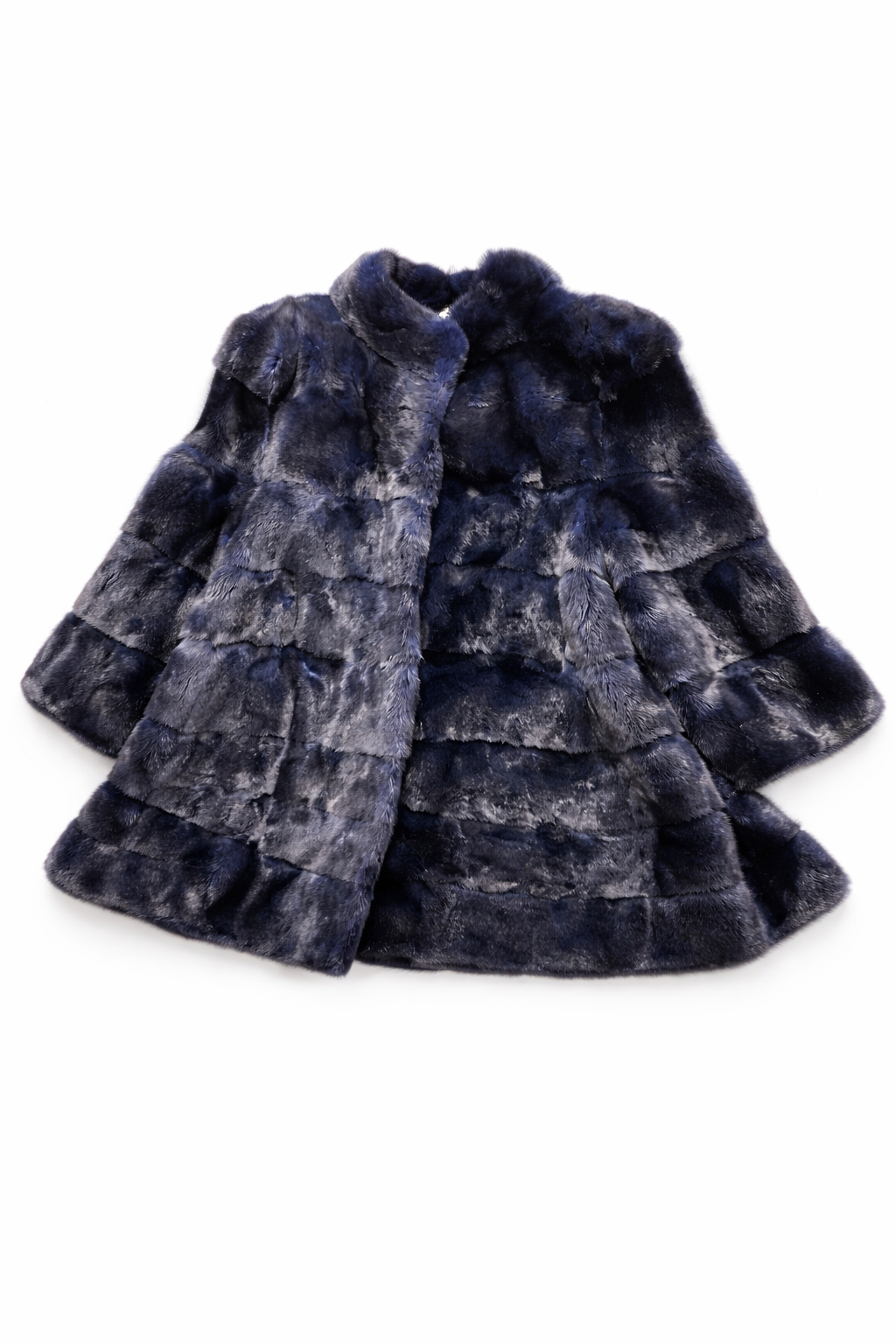Dario Modena Roma Real Mink Fur Coat Jacket Size I 44 UK 12 US 8 ladies