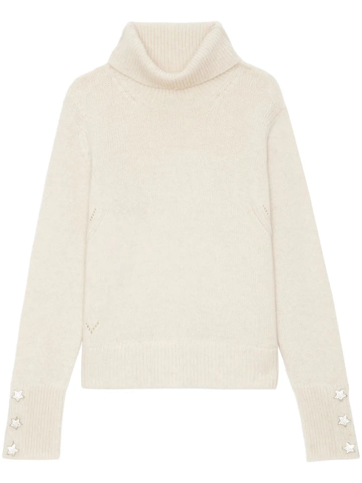 Zadig&Voltaire Boxy Bijoux jumper in cashmere size M medium ladies