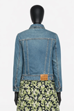 Zadig & Voltaire Women's Blue Kioka Denim Jeans Jacket Size L large ladies