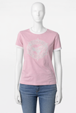 Zadig & Voltaire Cotton Zoe Studio 25 T Shirt in Pink Size S small ladies