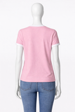 Zadig & Voltaire Cotton Zoe Studio 25 T Shirt in Pink Size S small ladies
