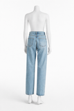 FRAME The Vertical Crop high-rise straight jeans size 29 ladies