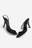 Salvatore Ferragamo Archives 1956 Limited Edition Silk Crystals Heel Mules size 38 ladies
