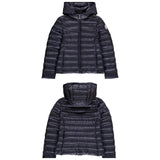 Moncler Girls' Puffer New Iraida Hooded Navy Winter Jacket Size 10 years 140 cm children