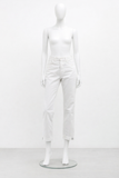 Christian Dior White Denim Folded Hem Jeans Size F 36 UK 8 US 4 ladies