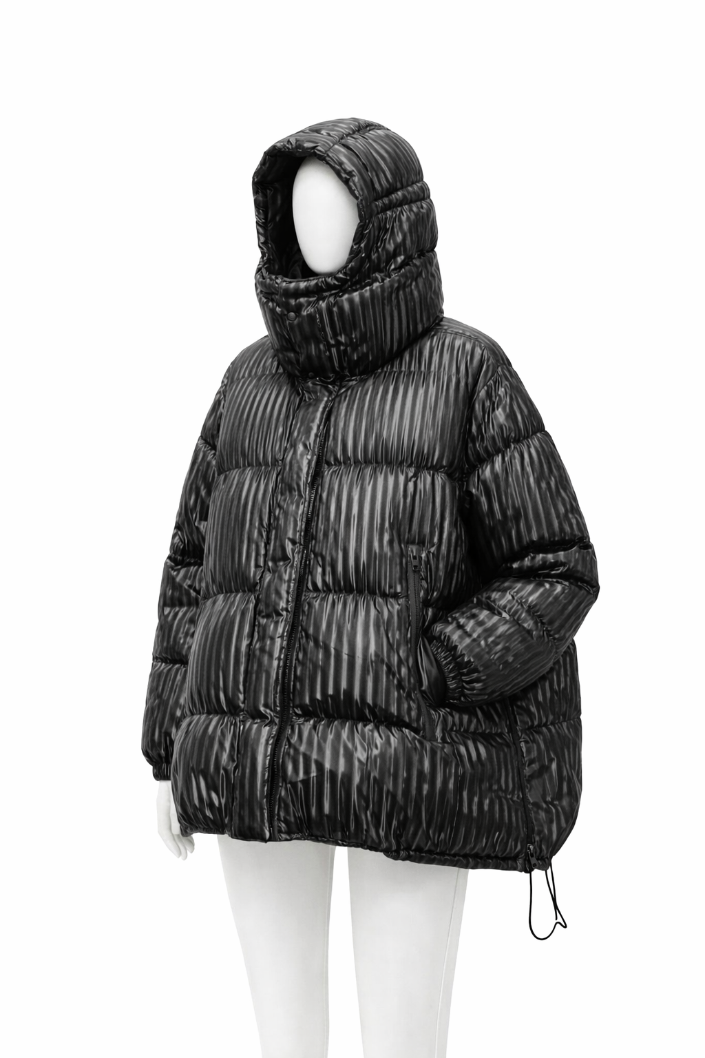HERNO Laminar couture engineering puffer limited edition size I 44 L large ladies