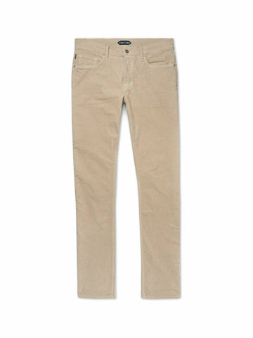 TOM FORD - Slim-Fit Stretch-Cotton Corduroy Trousers size 33 Men