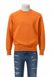 BRUNELLO CUCINELLI
Orange Cotton Jumper Sweater size 50 men