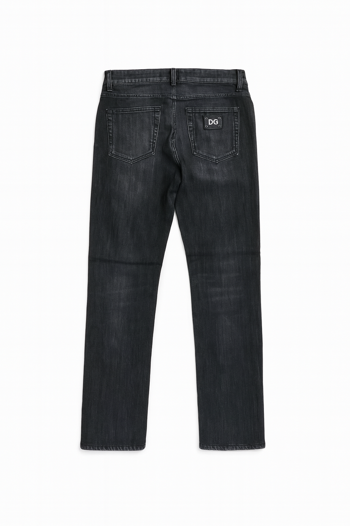 Dolce & Gabbana logo skinny jeans denim size I 48 men