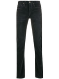 TOM FORD Anthracite SLIM-FIT COTTON-BLEND CORDUROY TROUSERS SIZE 33 MEN