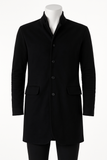 LAYER-0 Long H Blazer, navy, 100% cashmere coat size 52 men