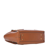 BOTTEGA VENETA French Calfskin Large Intrecciato Arco 33 Wood Brown Bag Handbag ladies