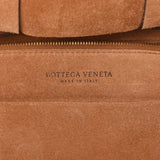 BOTTEGA VENETA French Calfskin Large Intrecciato Arco 33 Wood Brown Bag Handbag ladies