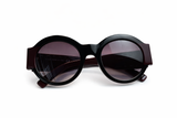 Tod's Burgundy Gradient TO 212 Round Oversized Sunglasses ladies