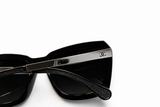 Chanel Stingray CC Polarized Sunglasses 6047-Q Black ladies
