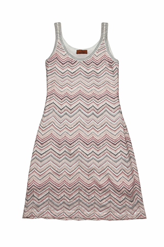 missoni metallic crochet knit mini dress Missoni Metallic Crochet-Knit Mini Dress - Fuchsia - 55% Off