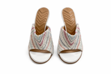 Missoni Sequined crochet-knit mules size 38 ladies