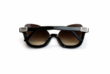 La Perla Half Frames Black Sunglasses Ladies