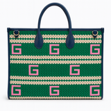 Gucci GG Large Cannes Porto Cervo Tote Bag Limited Edition Ladies